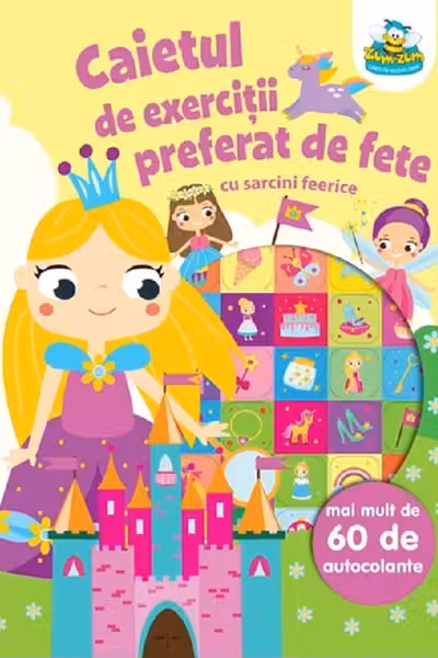 Caietul de exercitii preferat de fete