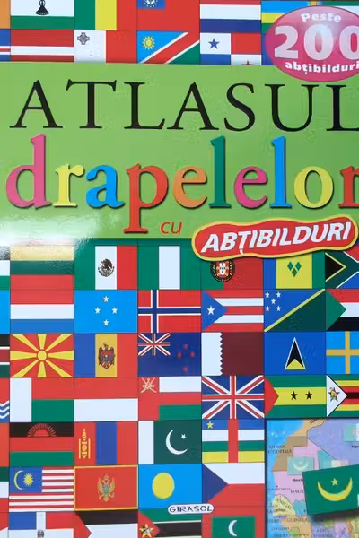 Atlasul drapelelor cu abtibilduri