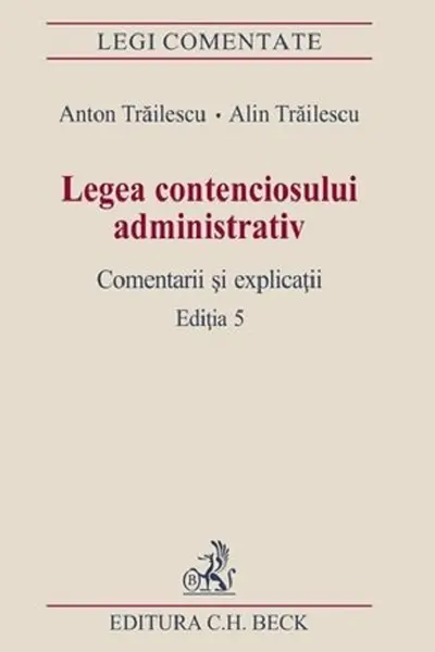 Legea contenciosului administrativ Ed.5