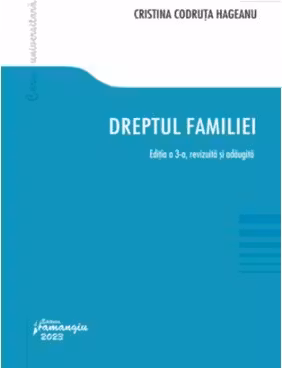 Dreptul familiei. Editia a 3-a
