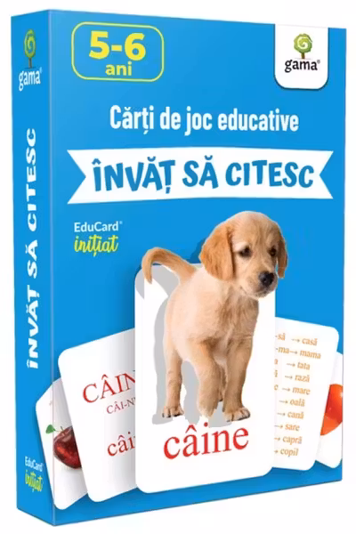 Carti de joc educative - Invat sa citesc