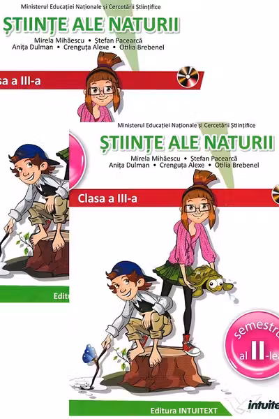 Științe ale naturii - Clasa 3 Sem.1+2 - Manual + 2CD