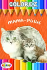 Colorez cu autocolante. Mama-puiul. Poligraf design