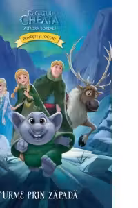 Disney. Regatul de gheata. Aurora Boreala.Urme pe zapada