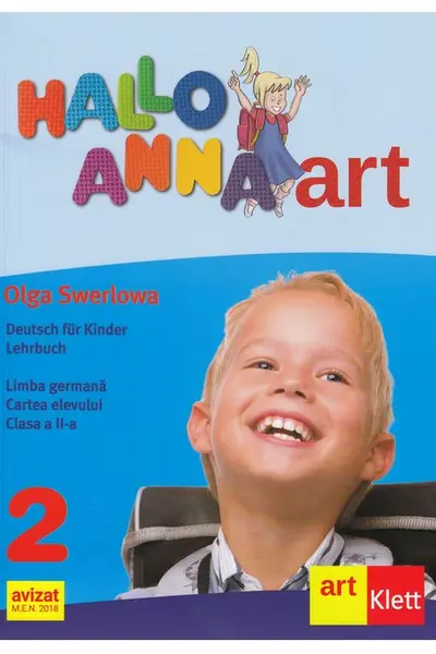 Hallo Anna. Germana - Clasa 2 - Cartea elevului
