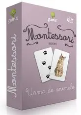 Carti de joc Montessori - Urme de animale