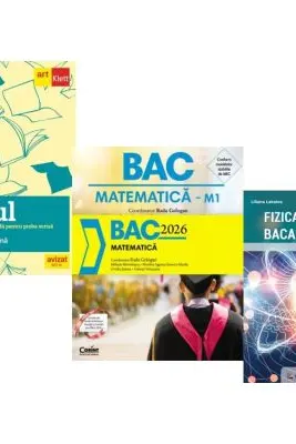 Pachet Bacalaureat 2026. Eseul. Literatura Romana. Pregatire individuala pentru proba scrisa, Matematica si Fizica - Liliana Paicu, Radu Gologan, Eugen Stefan Lakatos