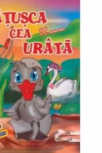 Ratusca cea urata - Carte de colorat + poveste (format B5)