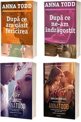 Serie compusa din 4 carti (AFTER) de autor Anna Todd