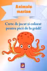 Animale marine. Carte de jucat si colorat pentru picii de la gradi!