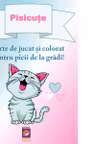 Pisicute. Carte de jucat si colorat pentru picii de la gradi!