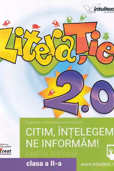 Literație. Citim, înțelegem, ne informăm - Clasa 2 - Caietul elevului
