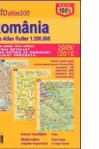 AutoAtlas Romania - Marele atlas rutier 1:200.000 (Editie 2011)