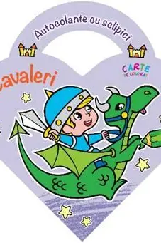 Autocolante cu sclipici Cavaleri
