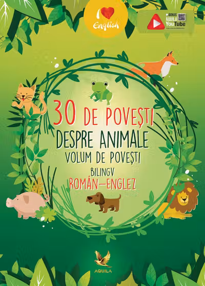 30 de povesti despre animale (Ro-En)