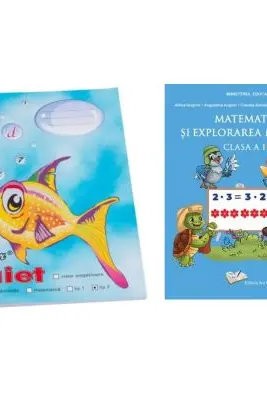 Pachet Caiet tip 2 Pestisor A5, 48 file, Casa Tipografica si Matematica si explorarea mediului. Manual pentru clasa a 2-a