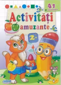 Activitati amuzante 2+ Pisica roscata+autocolante