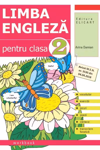 Limba engleză pentru clasa a II-a