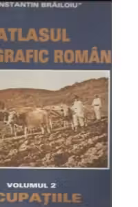 Atlasul etnografic roman, Volumul al II-lea - Ocupatiile