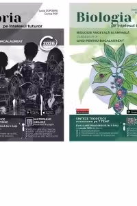 Pachet Bacalaureat 2026 (2 carti): 1. Istoria pe intelesul tuturor; 2. Biologia pe intelesul tuturor. Biologia Vegetala & Animala, clasele IX-X