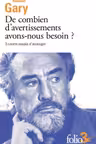 De combien d'avertissements avons-nous besoin ?