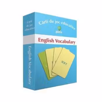 Carti de joc educative - English Vocabulary