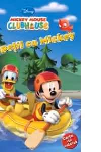 Mickey Mouse ClubHouse - Peripetii cu Mickey - carte de colorat
