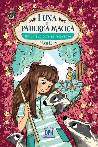 Luna și pădurea magică. Un bursuc care se relaxează Vol.6
