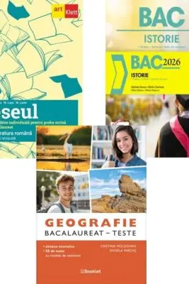 Pachet Bacalaureat 2026 Limba si literatura romana Eseul, Geografie si Istorie - Liliana Paicu, Marilena Bercea, Cristina Moldovan