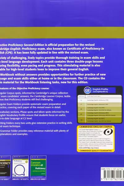 Objective Proficiency Workbook without Answers with Audio CD