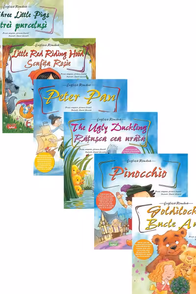 Pachet 6 cărți: Povesti bilingve