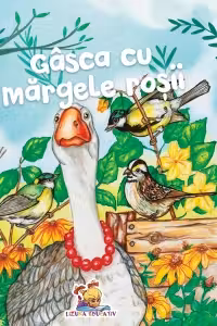 Gasca cu margele rosii