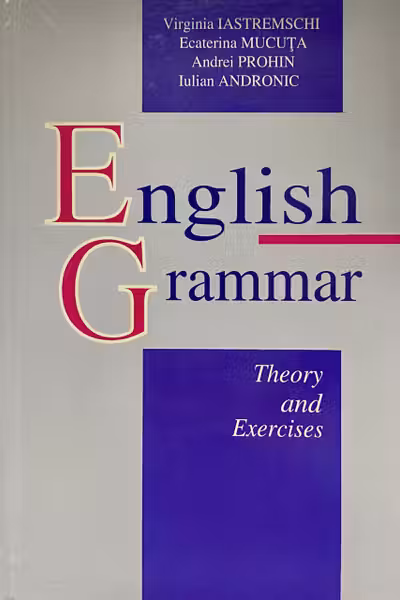 English Grammar albastru