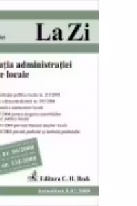 Legislatia administratiei publice locale (actualizat la 05.02.2009). Cod 345