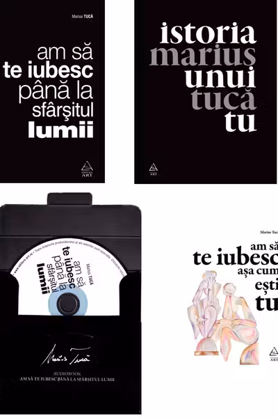 Set Am sa te iubesc pana la sfarsitul lumii (3 carti + 1 audiobook)