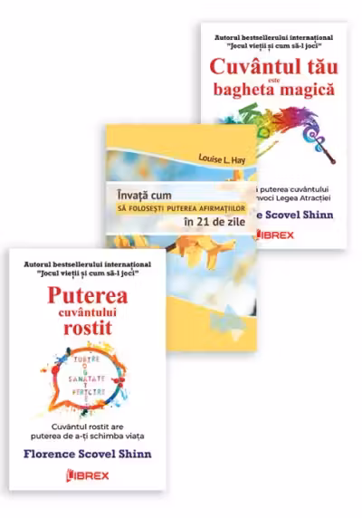 Pachet Puterea magica a afirmatiilor. Set 3 carti