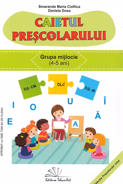 Caietul prescolarului, grupa mijlocie