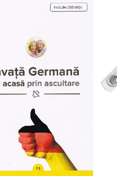 Învață germană de acasă prin ascultare + Stick USB
