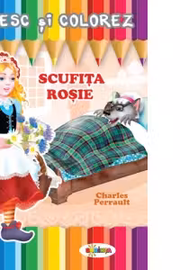 Citesc si colorez - Scufita rosie