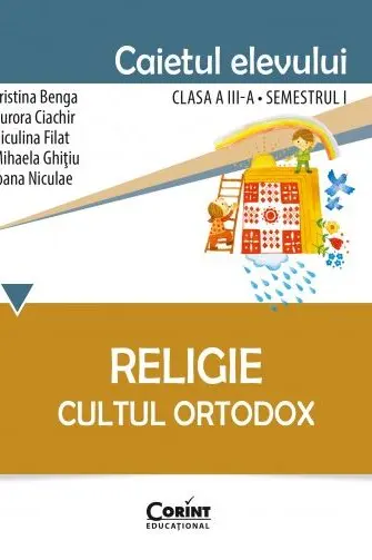 Religie clasă a 3-ă sem 1, caiet - Cultul ortodox