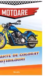 Motoare. Carte de colorat cu abtibilduri