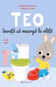 Teo învață să meargă la oliță