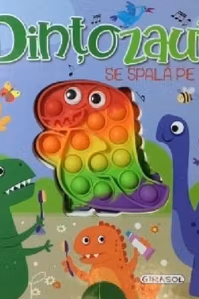 Dintozaur se spala pe dinti
