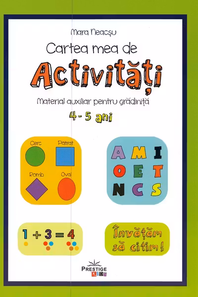 Cartea mea de activități 4-5 ani