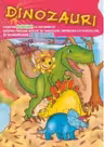 Dinozauri. Carte de colorat + poster cu informatii + abtibilduri