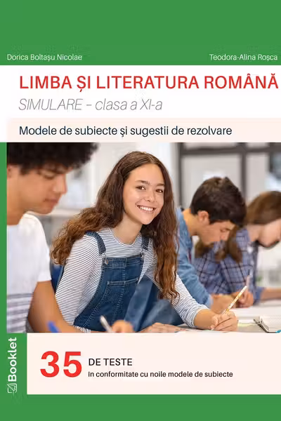 Limba și literatura română. Simulare - Clasa 11