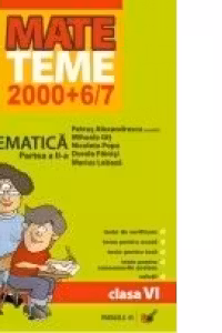 MATEMATICA. CLASA A VI-A. PARTEA A II-A. 2006-2007