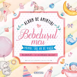 Album de amintiri: Bebelusul meu (roz)