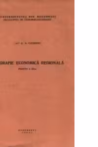 Geografie economica regionala, Partea a III-a