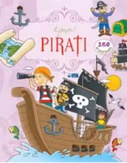 Lipeste pirati. 250 de autocolante